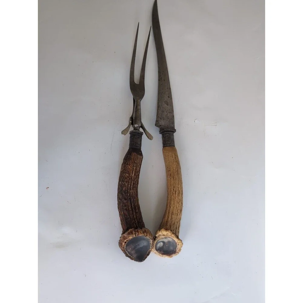 landers Frary & Clark antique carving